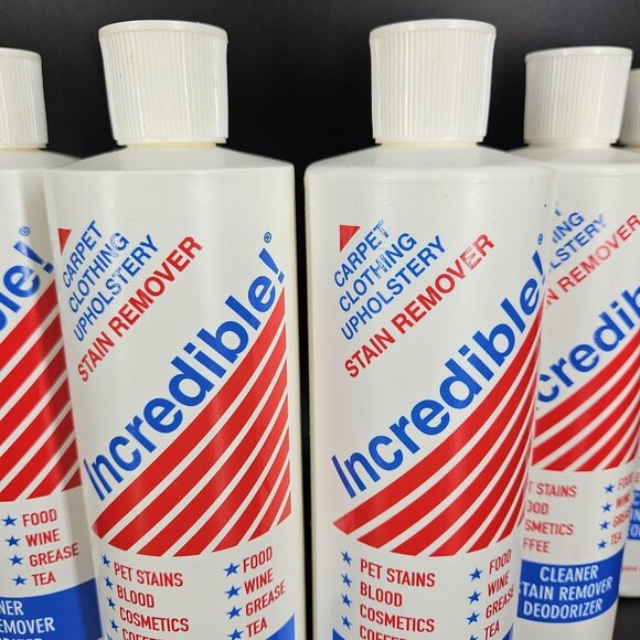 Incredible Stain Remover Cleaner 6 Carpet Upholstery Pet Stains Deodorizer 16oz - Picture 6 of 10
